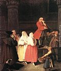 Pietro Longhi The Soothsayer painting